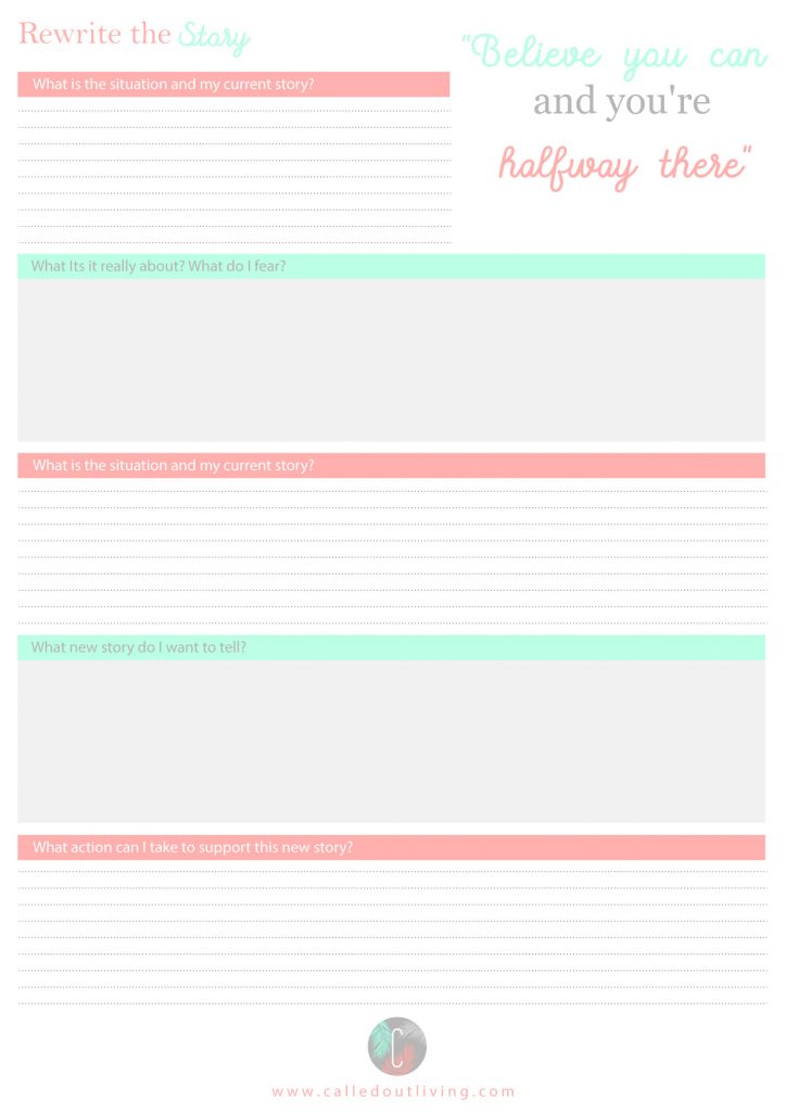 Rewrite your story worksheet free printables