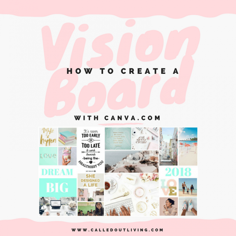 how to create a vision board