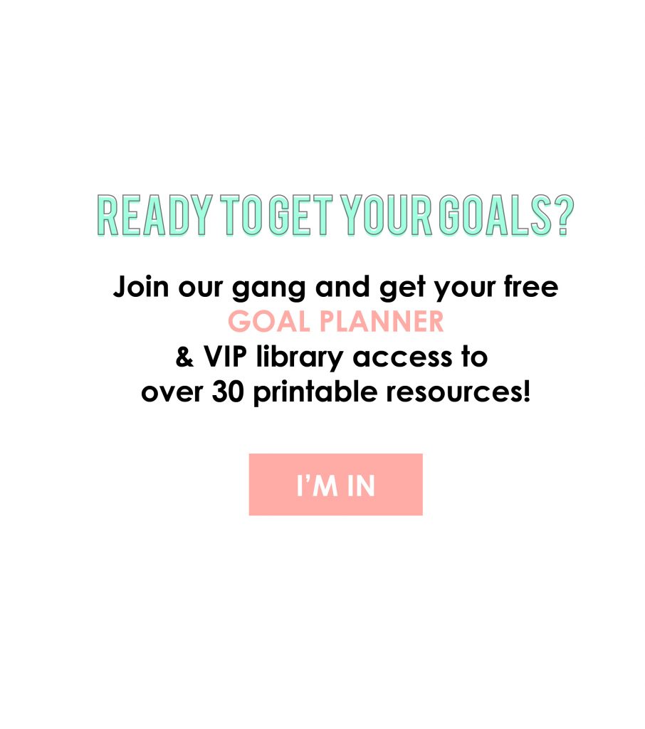 free printable library goal setting for female entrepreneurs, live life intentinally, habits and mindset