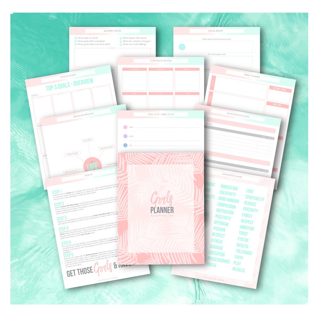 free printables goal setting for female entrepreneurs, live life intentinally, habits and mindsetFOR LIBRARY