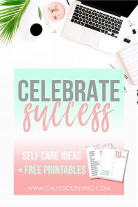 Self care celebrate success self love printable worksheet mindset positive printables printables