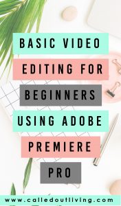 this video teaches you How to use premiere pro to edit youtube videos - basic video editing tips for beginners - use video to market your online business - I created this video teaching you how to ue Premiere pro toe dit your videos for youtube or scoial media - i help creative women make their dreams come true with goal setting, self care, habits, planning and mindset #femaleentrepreneur #videomarketingonline #videocontentmarketing