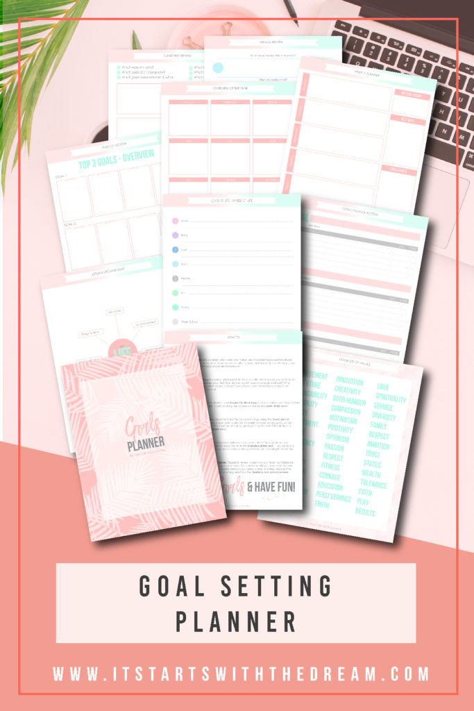 goals How to set your goals for 2021 printable wokrsheet planner and journal Called Out Living Pins and goal setting-17
