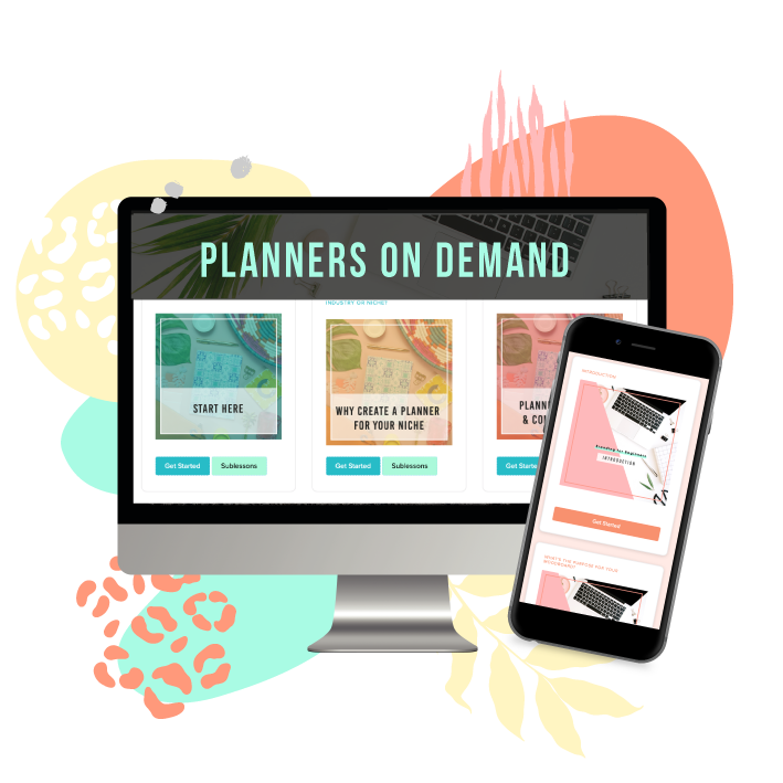Planners on demand - publish a planner - create a planner - launch your planner or journal business online print on demand
