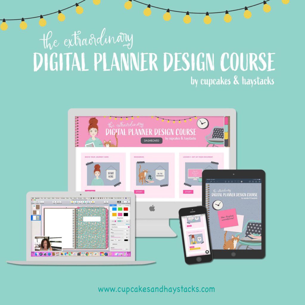 the extraordinary digital planner design course