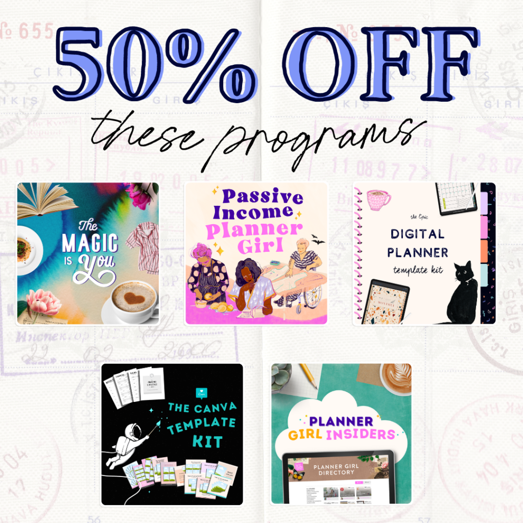 50% off these programs