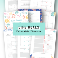 Printable Life Planner 2022 - Make this your year! - Start planning!