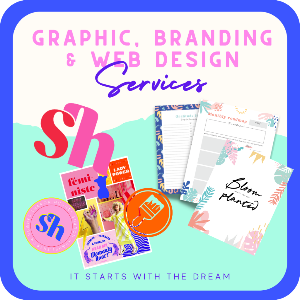 graphics branding design everything page - chisomo a life and business coach for creative women