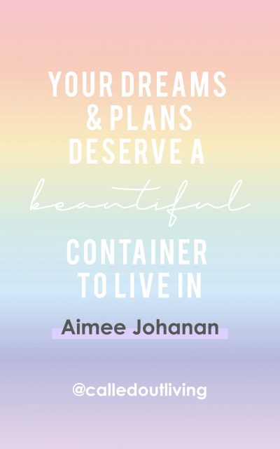 How to create your dreams with habits and planning with Aimee Johanan SOS Club x called out living female entreprenerus-05