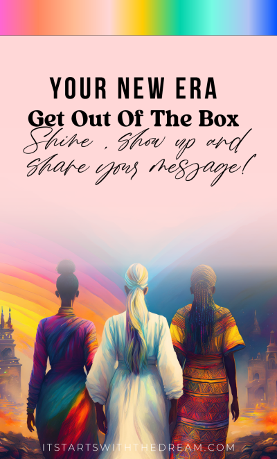 Your New Era get out of the box show up, shine and share your message